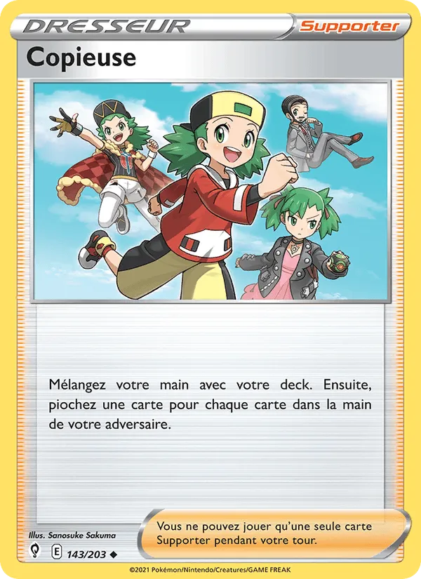 Copieuse · Évolution Céleste 143/203