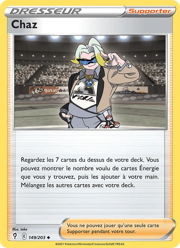 Chaz · Évolution Céleste 149/203
