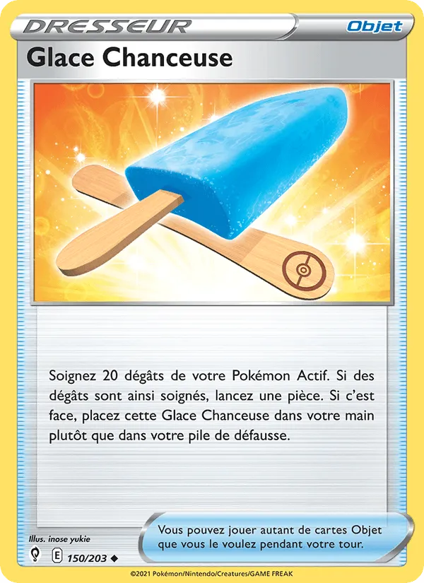 Glace Chanceuse · Évolution Céleste 150/203