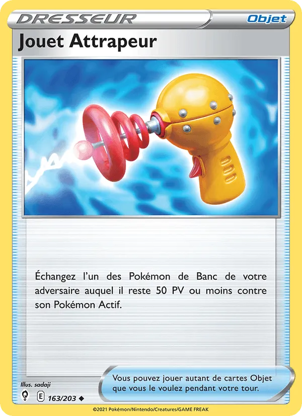 Jouet Attrapeur · Évolution Céleste 163/203