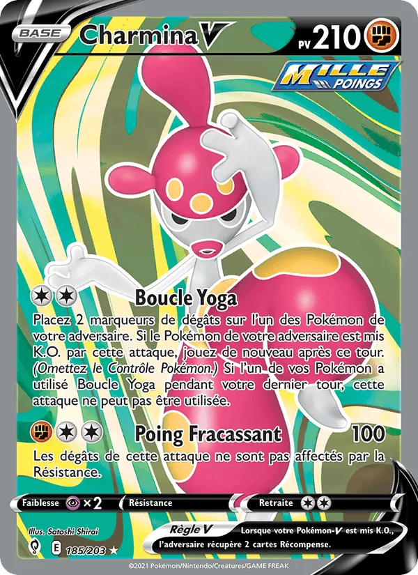 Charmina V · Évolution Céleste 185/203