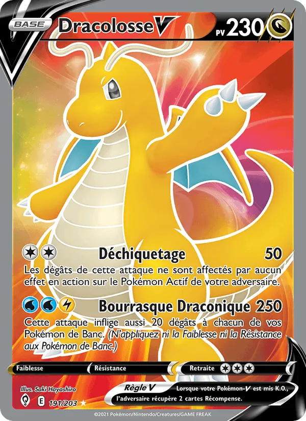 Dracolosse V · Évolution Céleste 191/203