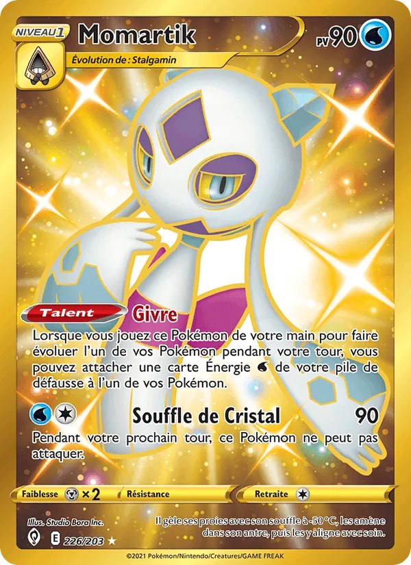 Momartik · Évolution Céleste 226/203