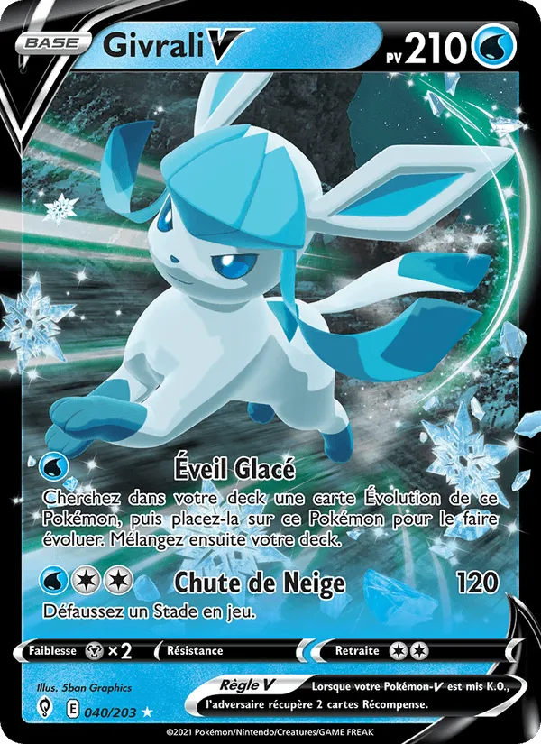 Givrali V · Évolution Céleste 40/203