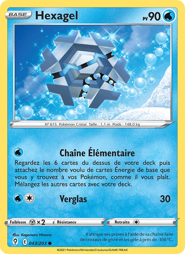 Hexagel · Évolution Céleste 43/203