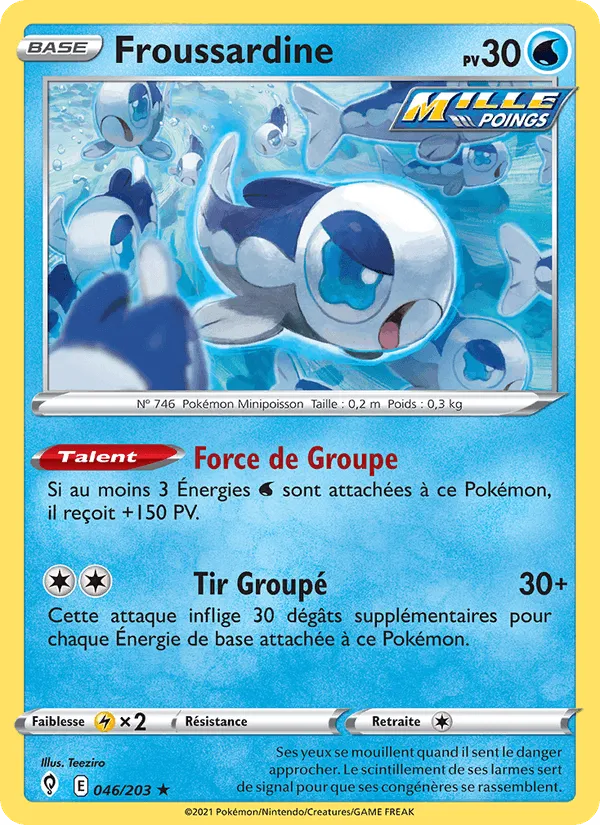 Froussardine · Évolution Céleste 46/203