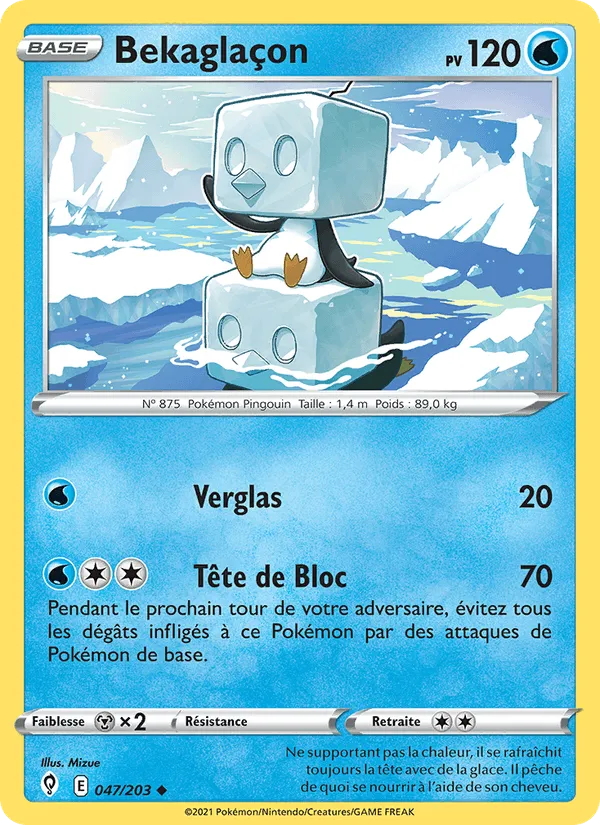 Bekaglaçon · Évolution Céleste 47/203