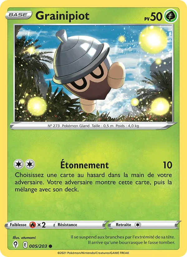 Grainipiot · Évolution Céleste 5/203