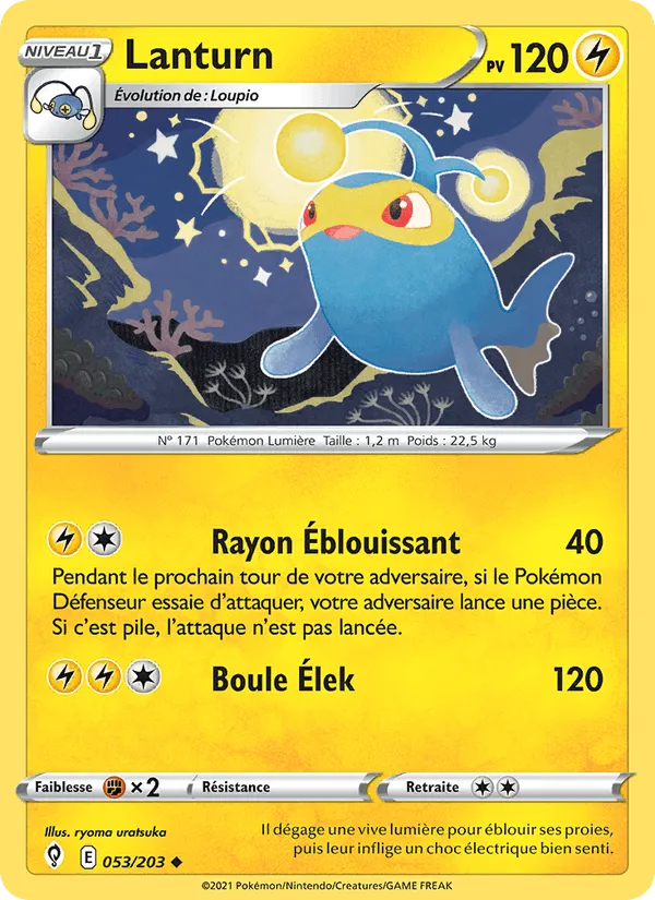 Lanturn · Évolution Céleste 53/203