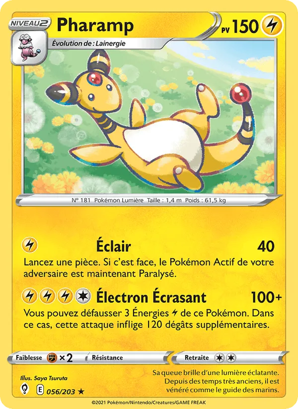 Pharamp · Évolution Céleste 56/203
