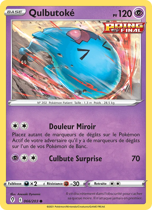 Qulbutoké · Évolution Céleste 66/203