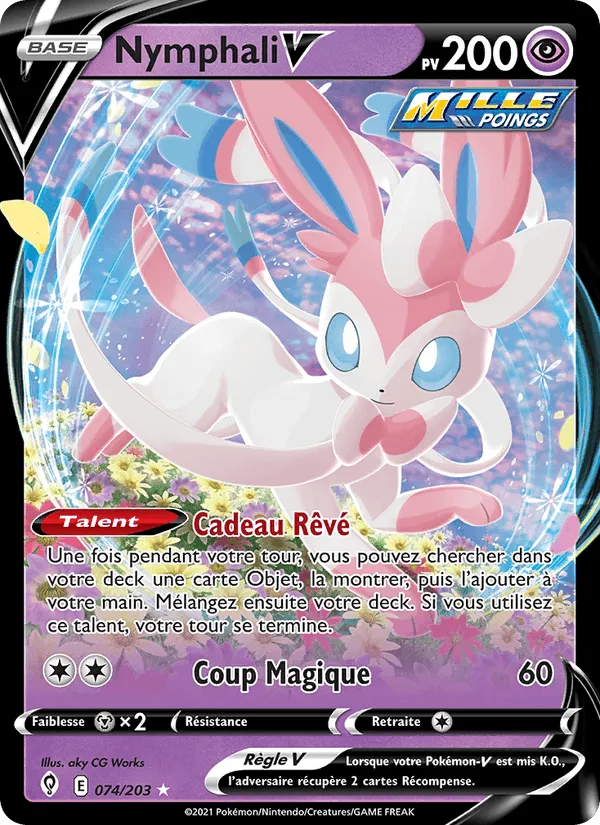 Nymphali V · Évolution Céleste 74/203