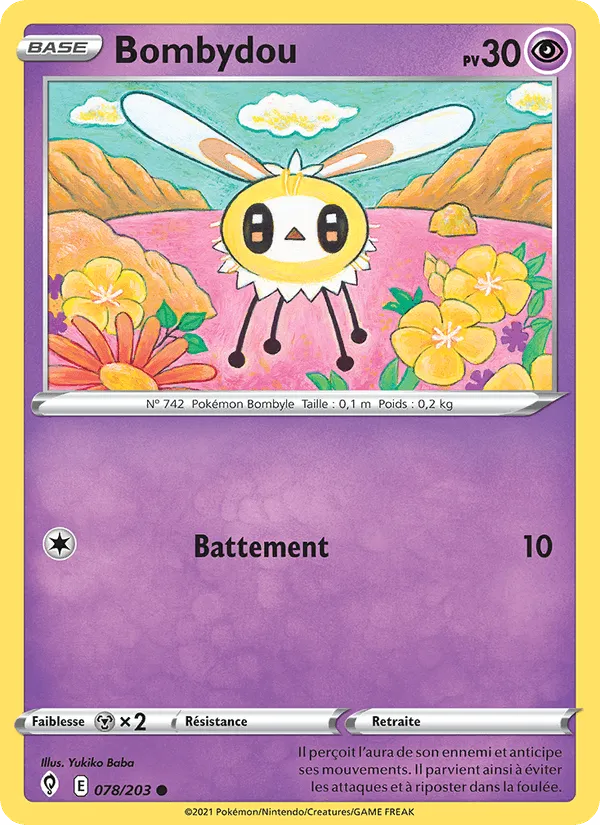Bombydou · Évolution Céleste 78/203