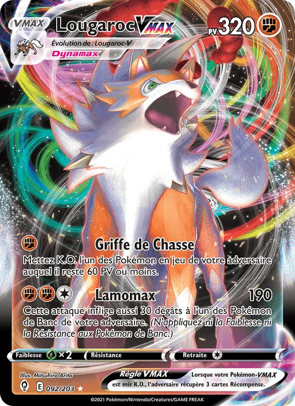 Lougaroc VMAX · Évolution Céleste 92/203