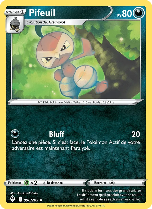 Pifeuil · Évolution Céleste 96/203