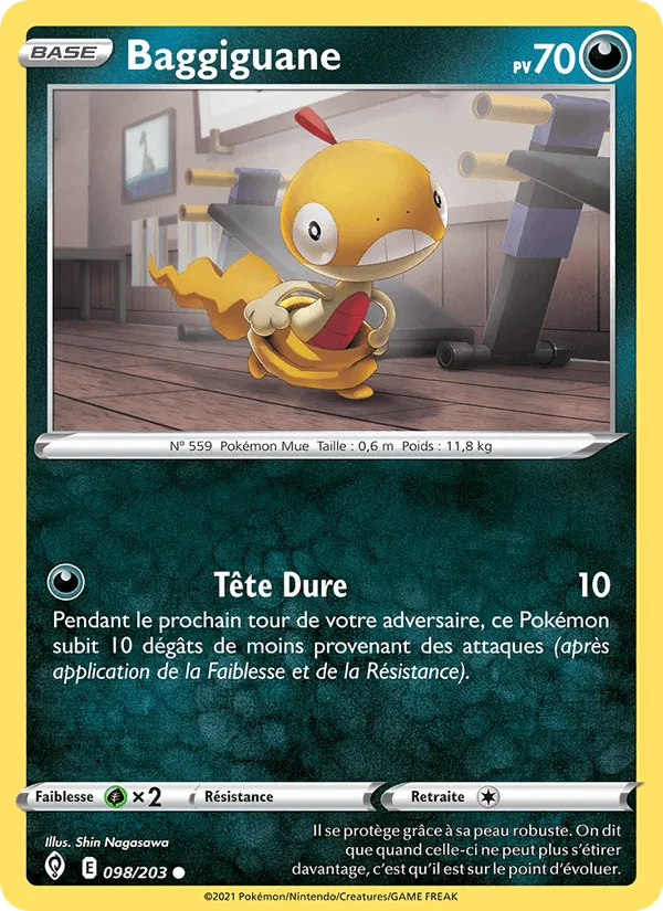 Baggiguane · Évolution Céleste 98/203