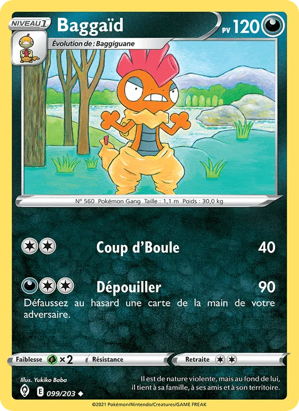 Baggaïd · Évolution Céleste 99/203