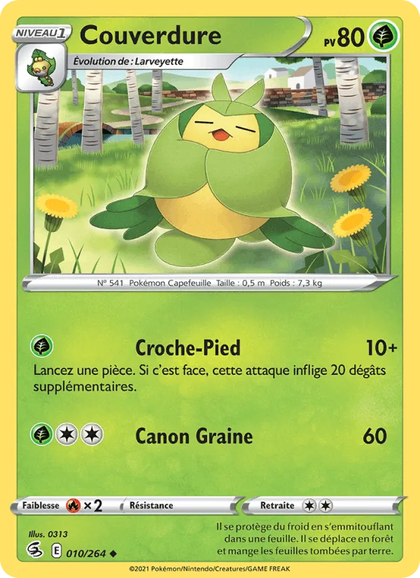Couverdure · Poing de Fusion 10/264
