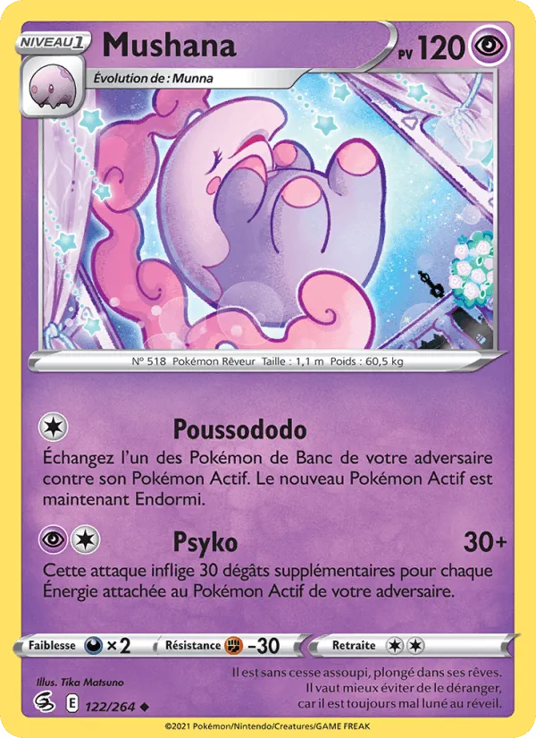Mushana · Poing de Fusion 122/264