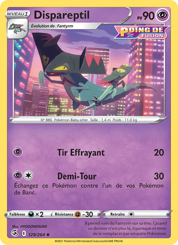 Dispareptil · Poing de Fusion 129/264