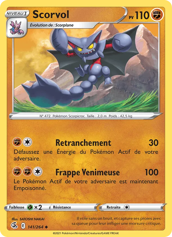 Scorvol · Poing de Fusion 141/264