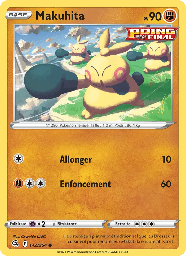 Makuhita · Poing de Fusion 142/264