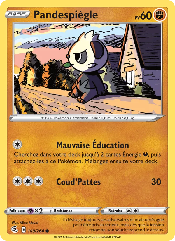 Pandespiègle · Poing de Fusion 149/264