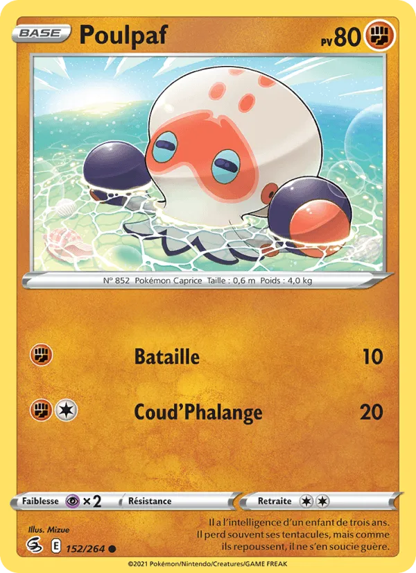 Poulpaf · Poing de Fusion 152/264