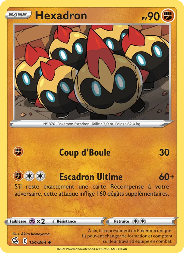 Hexadron · Poing de Fusion 154/264