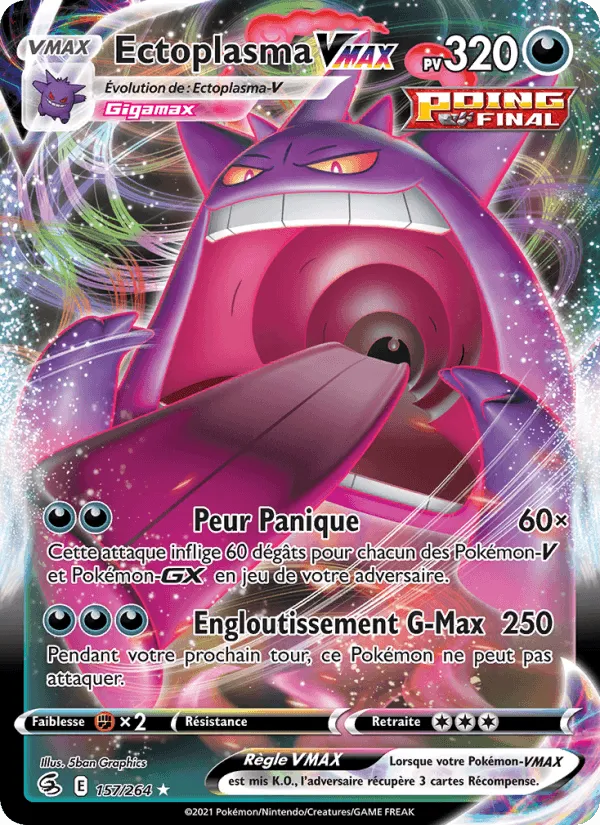 Ectoplasma VMAX · Poing de Fusion 157/264