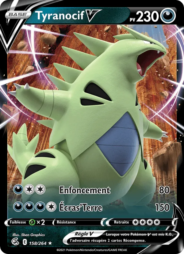 Tyranocif V · Poing de Fusion 158/264
