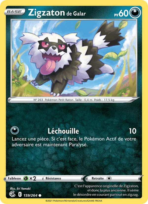 Zigzaton de Galar · Poing de Fusion 159/264