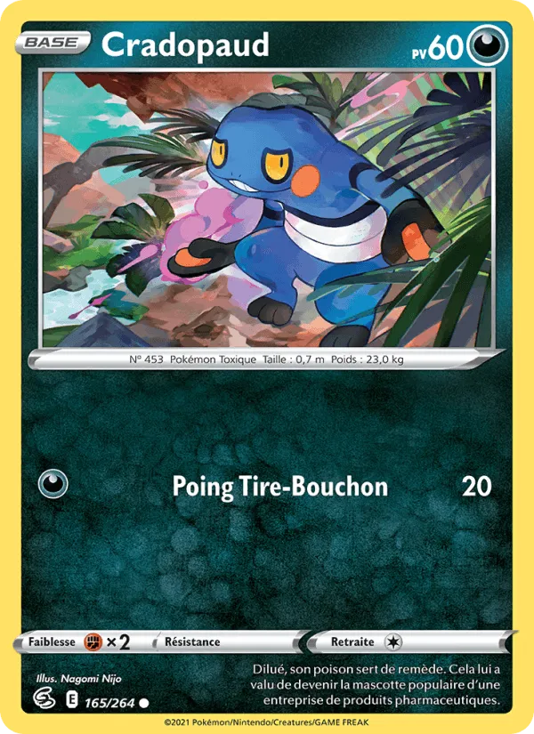 Cradopaud · Poing de Fusion 165/264