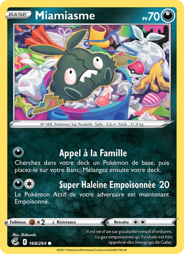 Miamiasme · Poing de Fusion 168/264