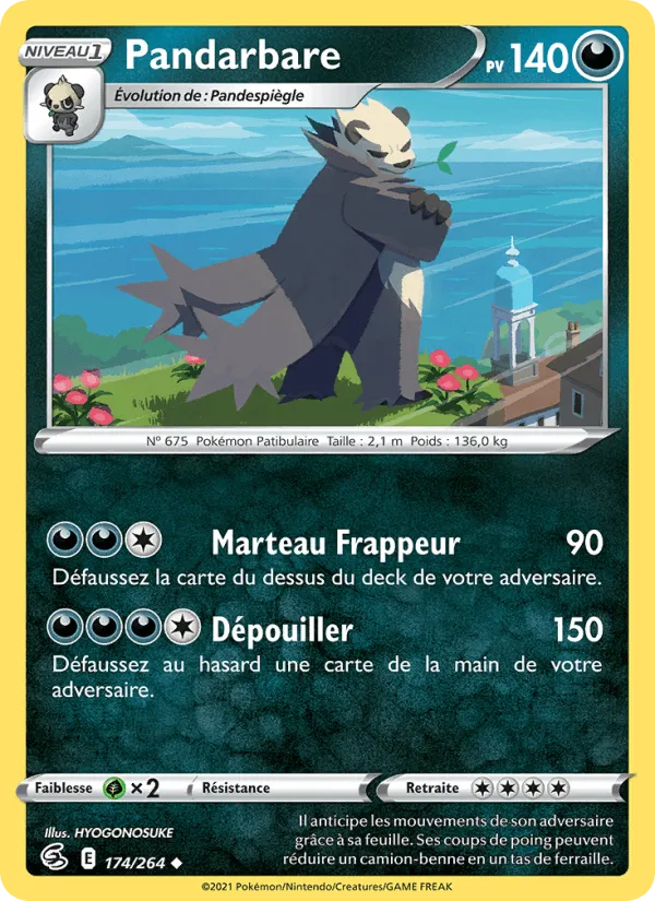 Pandarbare · Poing de Fusion 174/264