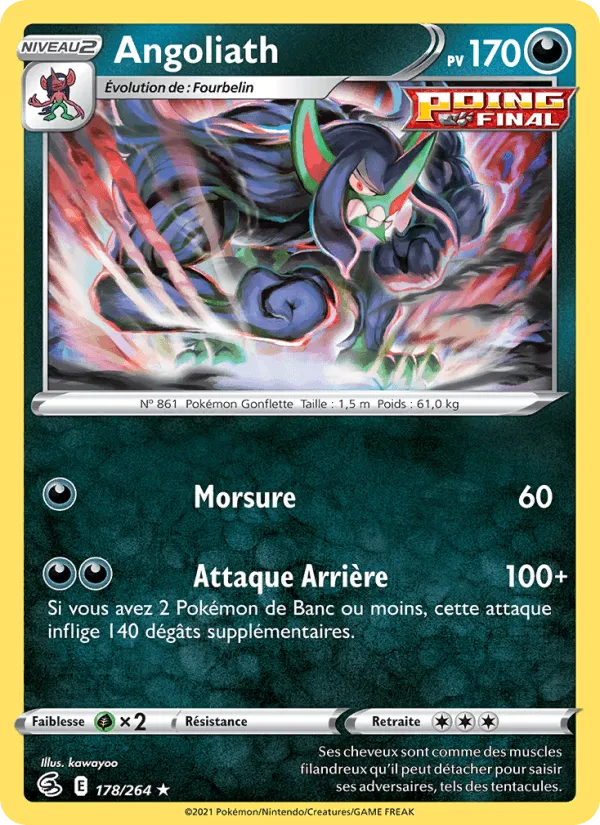 Angoliath · Poing de Fusion 178/264