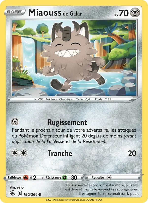 Miaouss de Galar · Poing de Fusion 180/264