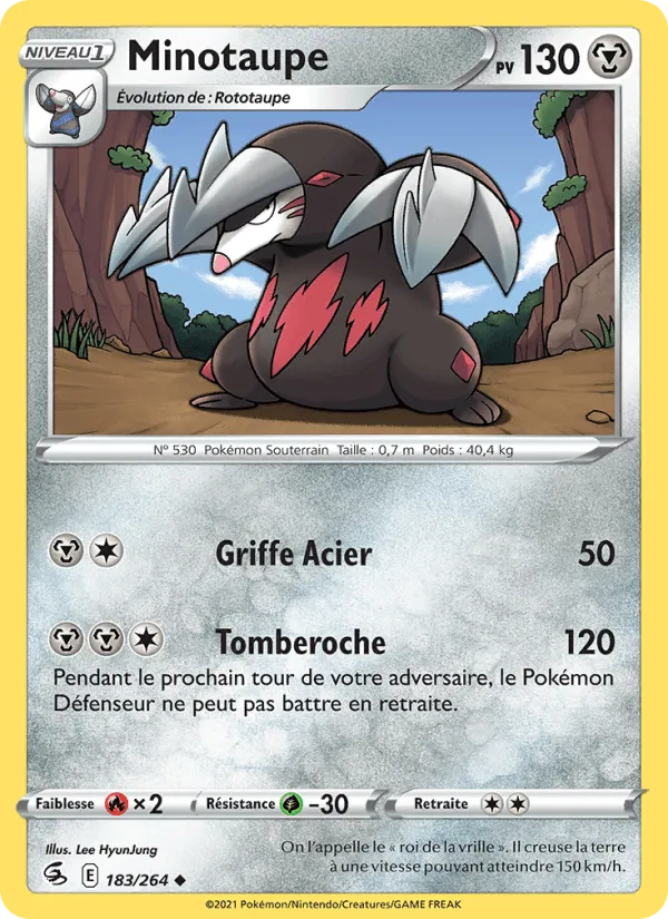 Minotaupe · Poing de Fusion 183/264