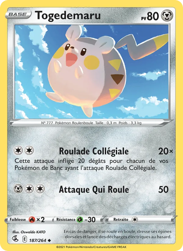 Togedemaru · Poing de Fusion 187/264