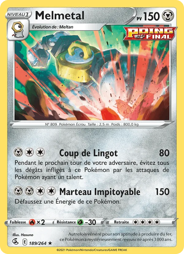 Melmetal · Poing de Fusion 189/264