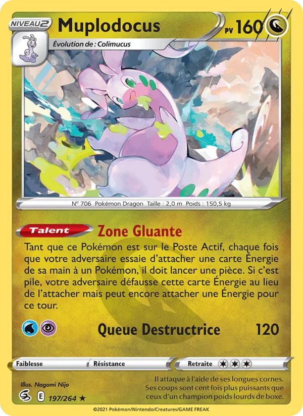 Muplodocus · Poing de Fusion 197/264