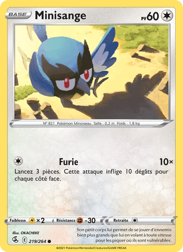 Minisange · Poing de Fusion 219/264