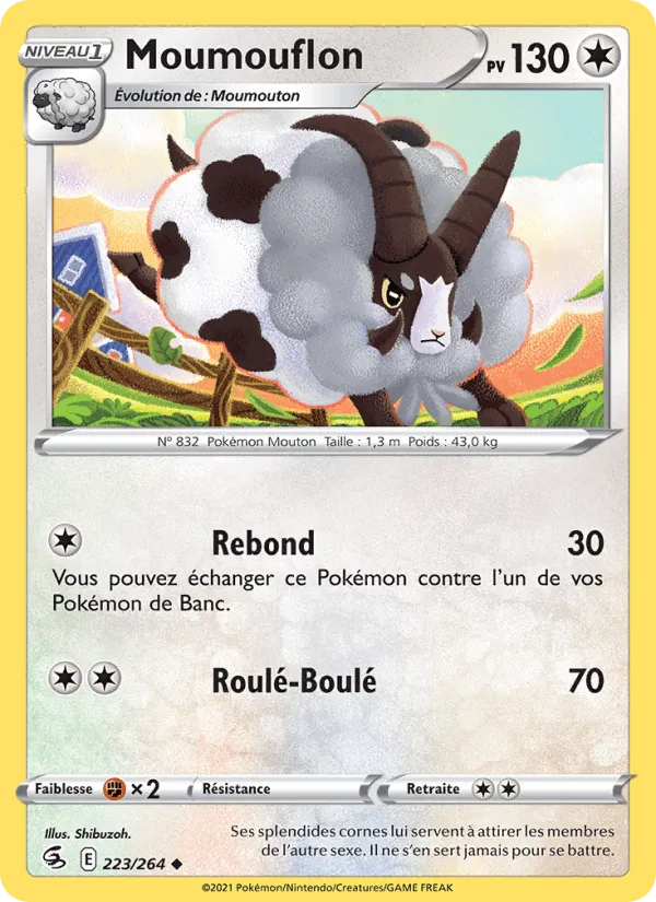 Moumouflon · Poing de Fusion 223/264