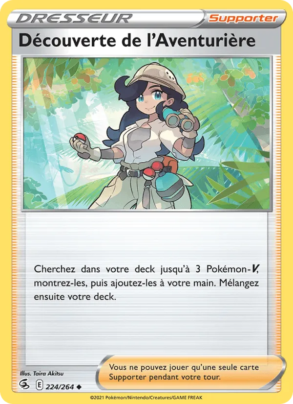Découverte de l'Aventurière · Poing de Fusion 224/264