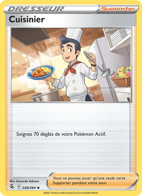 Cuisinier · Poing de Fusion 228/264