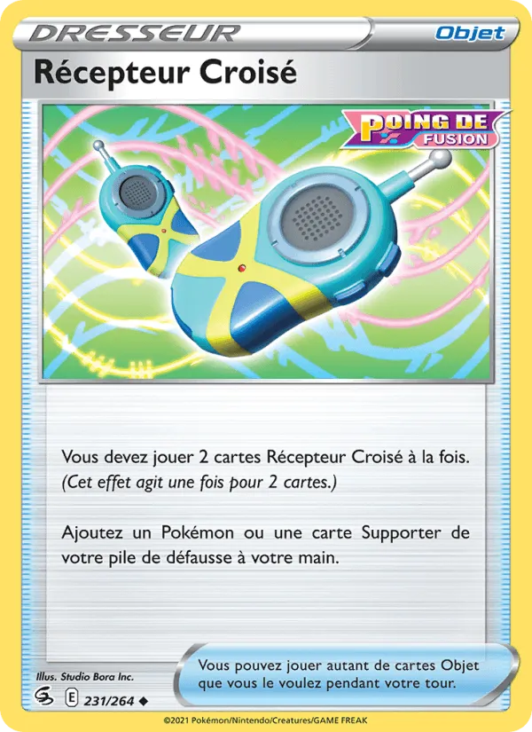 Récepteur Croisé · Poing de Fusion 231/264