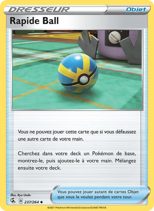 Rapide Ball · Poing de Fusion 237/264