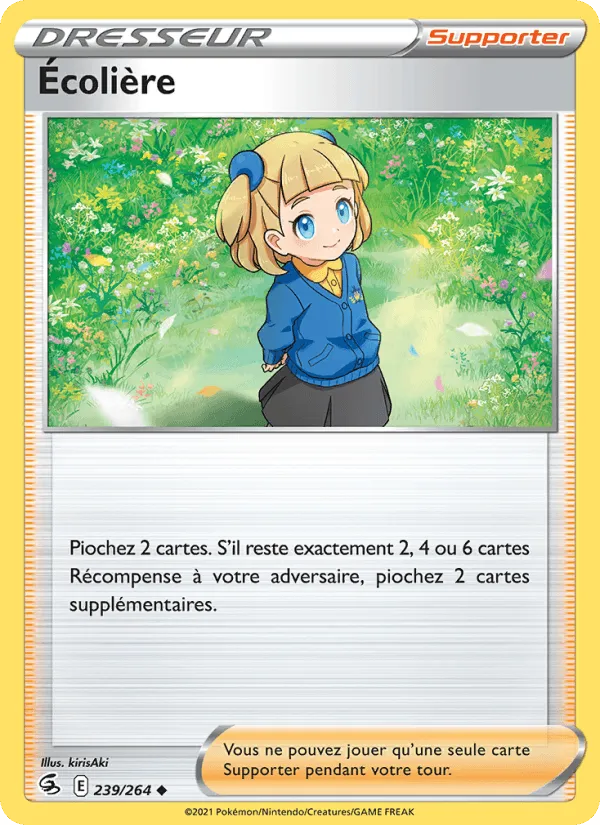 Écolière · Poing de Fusion 239/264