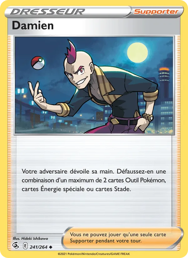 Damien · Poing de Fusion 241/264