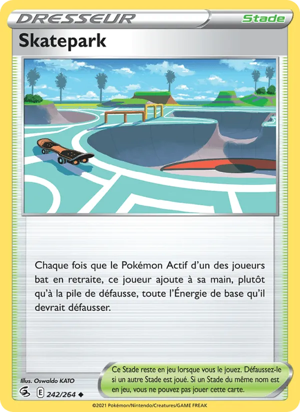 Skatepark · Poing de Fusion 242/264